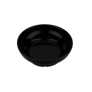 Plastic Salsa Dish 5 oz - Black