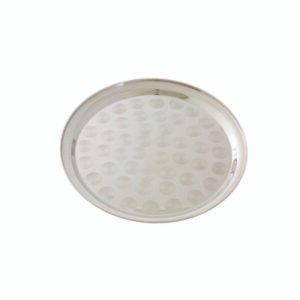 Service Tray 18" - S/S Swirl Pattern