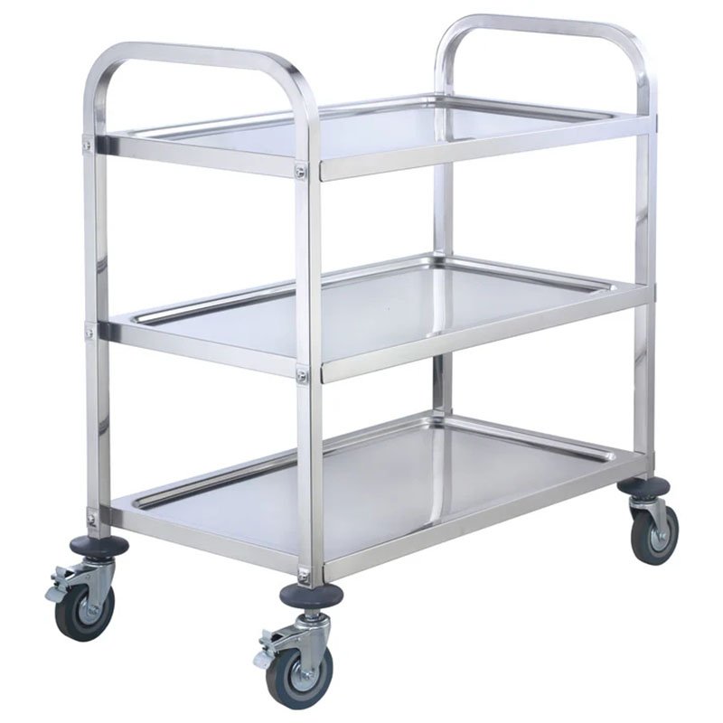 Bus Cart 3 Shelf S/S