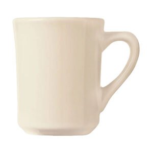China Tiara Coffee Mug 8.5 oz - White