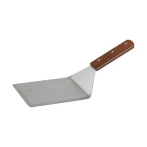 Extra Heavy Turner 5” x 6” Cutting Edge Blade - Wooden Handle