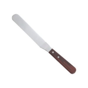 Spatula  6-3/8" x 1-1/4" Offset Blade - Wooden Handle