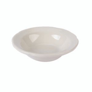 China Scalloped Saucer 5" - White