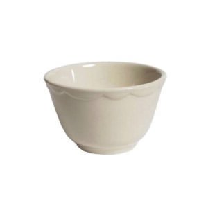 China Scalloped Bouillon Cup 7oz - White