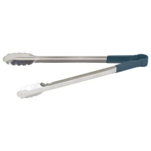 Utility Tong 16" - Blue Heat Resistant Handle