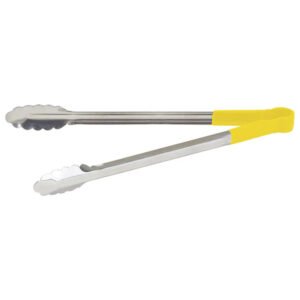 Utility Tong 16" - Yellow Heat Resistant Handle