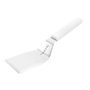 Hamburger Turner 4" x 3" - White Handle