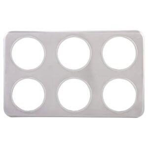 Adapter Plate for Steamtable Insets - 6 Hole