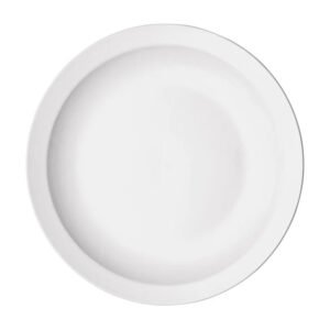 China Dinner Plate 9" Narrow Rim - Super White