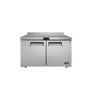 Atosa 2 Section Worktop Reach-in Refrigerator