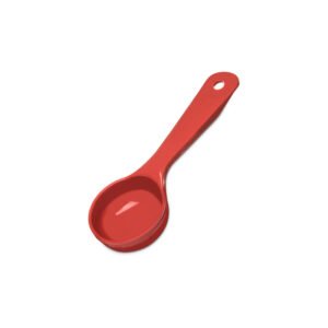 Portion Spoon 2oz - Red - Short Handle