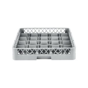 Economy Dish Rack 25 Compartment - Gray