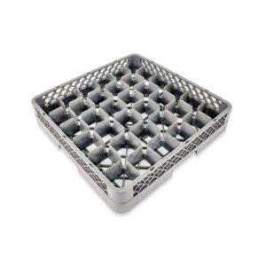 Economy Dish Rack 36 Compartment - Gray