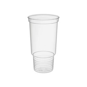 32oz Plastic PET Cup - Clear - 25 per Sleeve