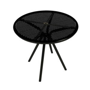 Metal circle perforated outdoor table top from ATSmfg, round