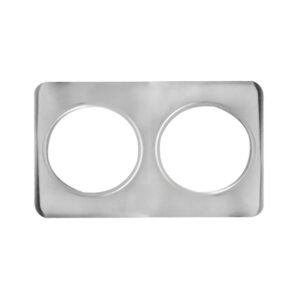Adapter Plate for Steamtable Insets - 2 Hole