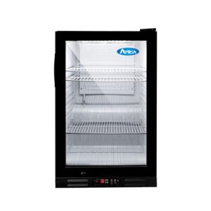 Atosa 2.4 cu. ft. countertop refrigerator with glass door