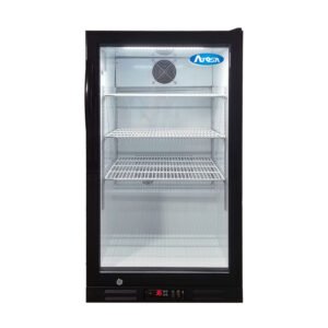 Atosa 7 cu. ft. countertop refrigerator with glass door