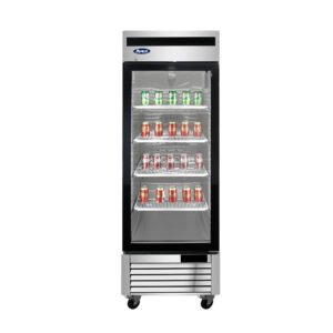 Atosa Single Door Reach-in Merchandiser Refrigerator - S/S