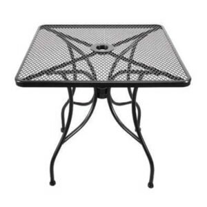 Expanded metal mesh outdoor table top from ATSmfg, square
