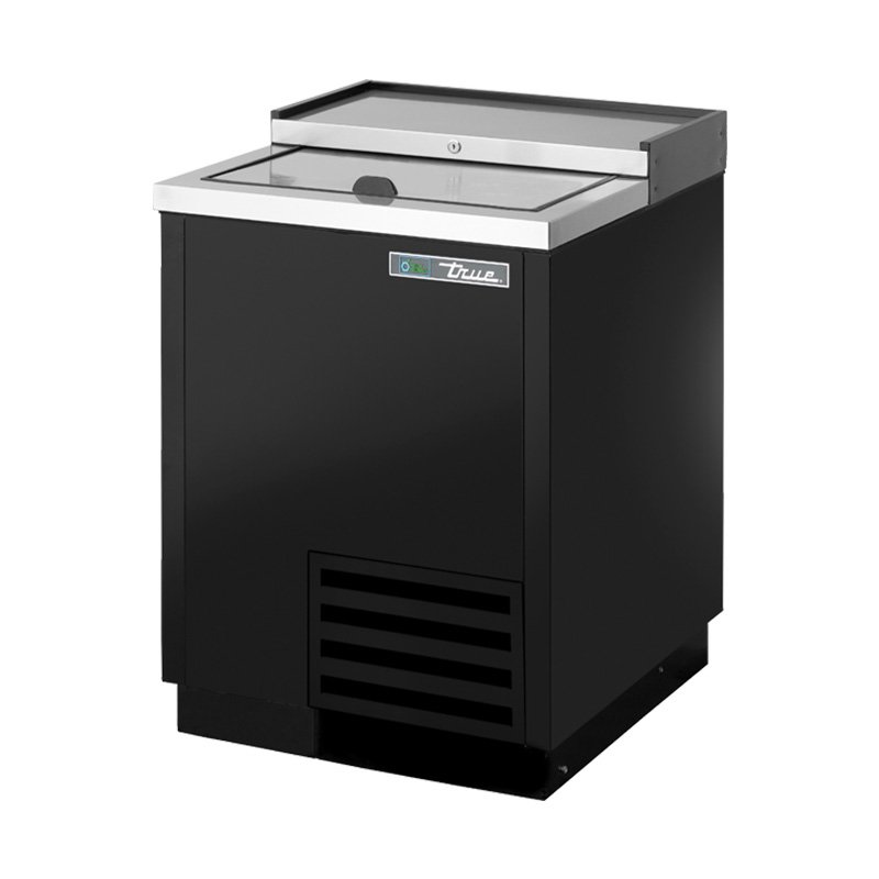 True Bottle Cooler 24" - Black
