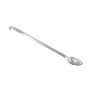 Basting Spoon w/ Hook - 21" S/S - Perforated