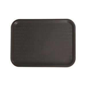 Fast Food Tray, 10" x 14", Brown