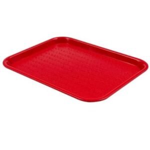 Fast Food Tray, 10" x 14",  Red