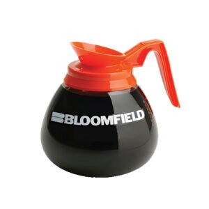 64oz Orange Handle Glass Decanter (Decaf)