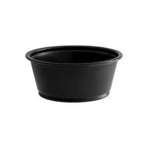 3.25 oz Portion Cup - Black - 250 per Sleeve