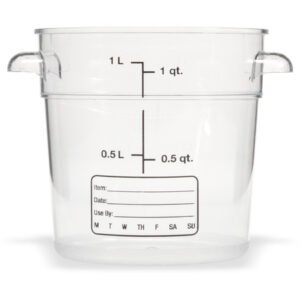 Storage Container 1qt - Clear