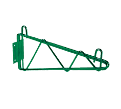 Shelf Wall Bracket 18" - Green Epoxy