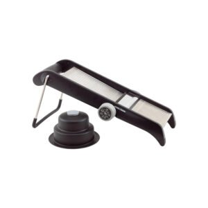 Mandoline Slice Set w/Plastic Handle Guard & Built-in Blades