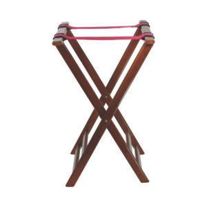 Folding Tray Stand - Walnut