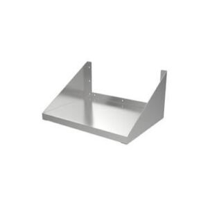 Microwave Shelf 18"W x 24"D - Wall Mount - S/S