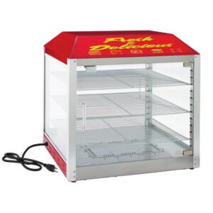 Benchmark Two Door Pass-Thru Warmer / Merchandiser - 18"
