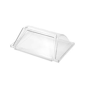 Benchmark Plexiglass Sneeze Guard for 20 Dog Roller Grill
