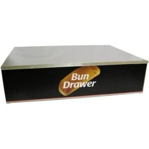 Benchmark Dry Hot Dog Bun Box for 30 Dog Roller Grill
