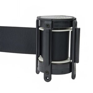 Crowd Control Stanchion Head w/Black Belt