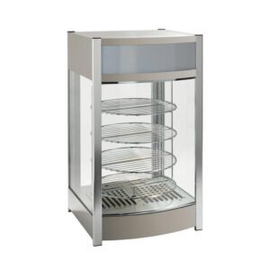 Electric Display Merchandiser 14" Round Rack w/ Adjustable Temperature