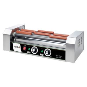 Spectrum Hot Dog Roller - Non-Stick - 5 Rollers with Teflon Coating