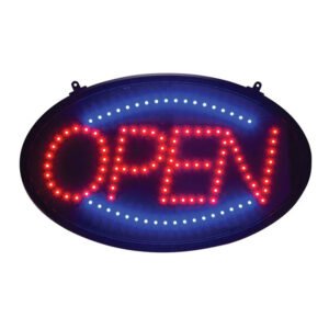 LED Open Sign - Oval
