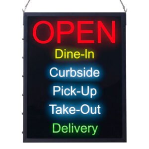 LED "All-in-One" Open Sign