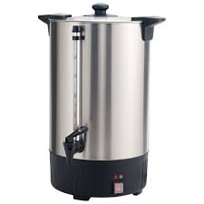 Commercial 50-Cup (8L) Stainless Steel Coffee Urn